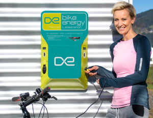 Bike Energy Ladestation für E-Bikes zum aufladen