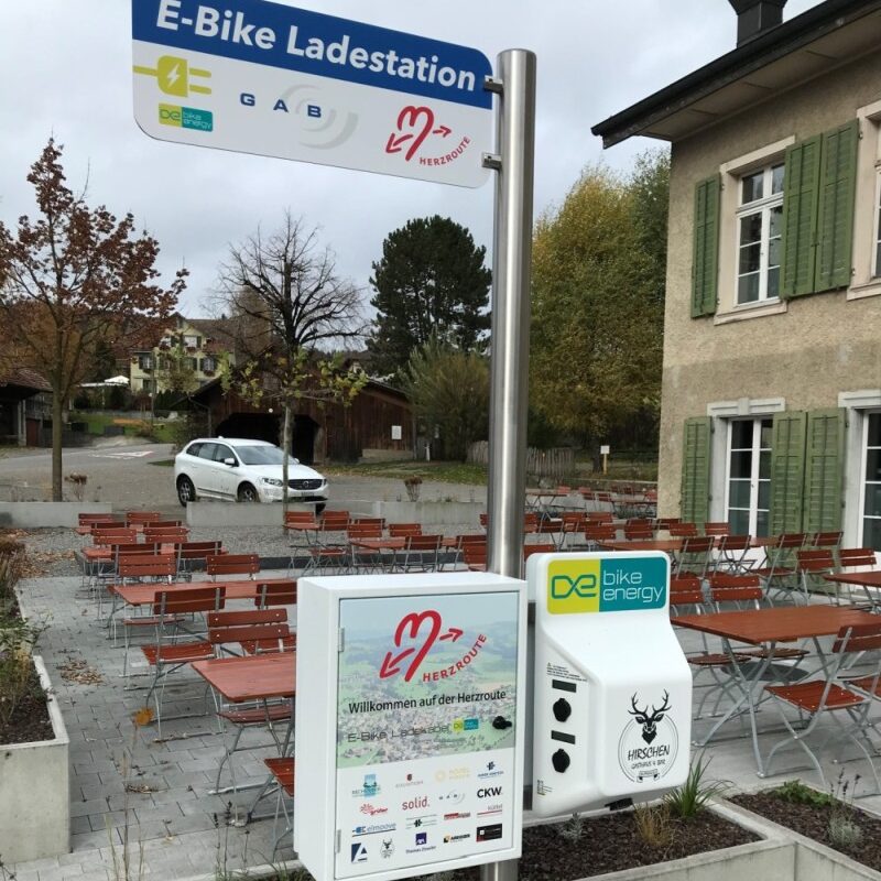 E-Bike GAB Buttisholz Ladestation installieren
